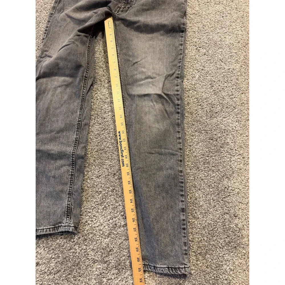 Levis 541 Jeans Mens 32x32 Gray Athletic Taper Stretch Denim Pants